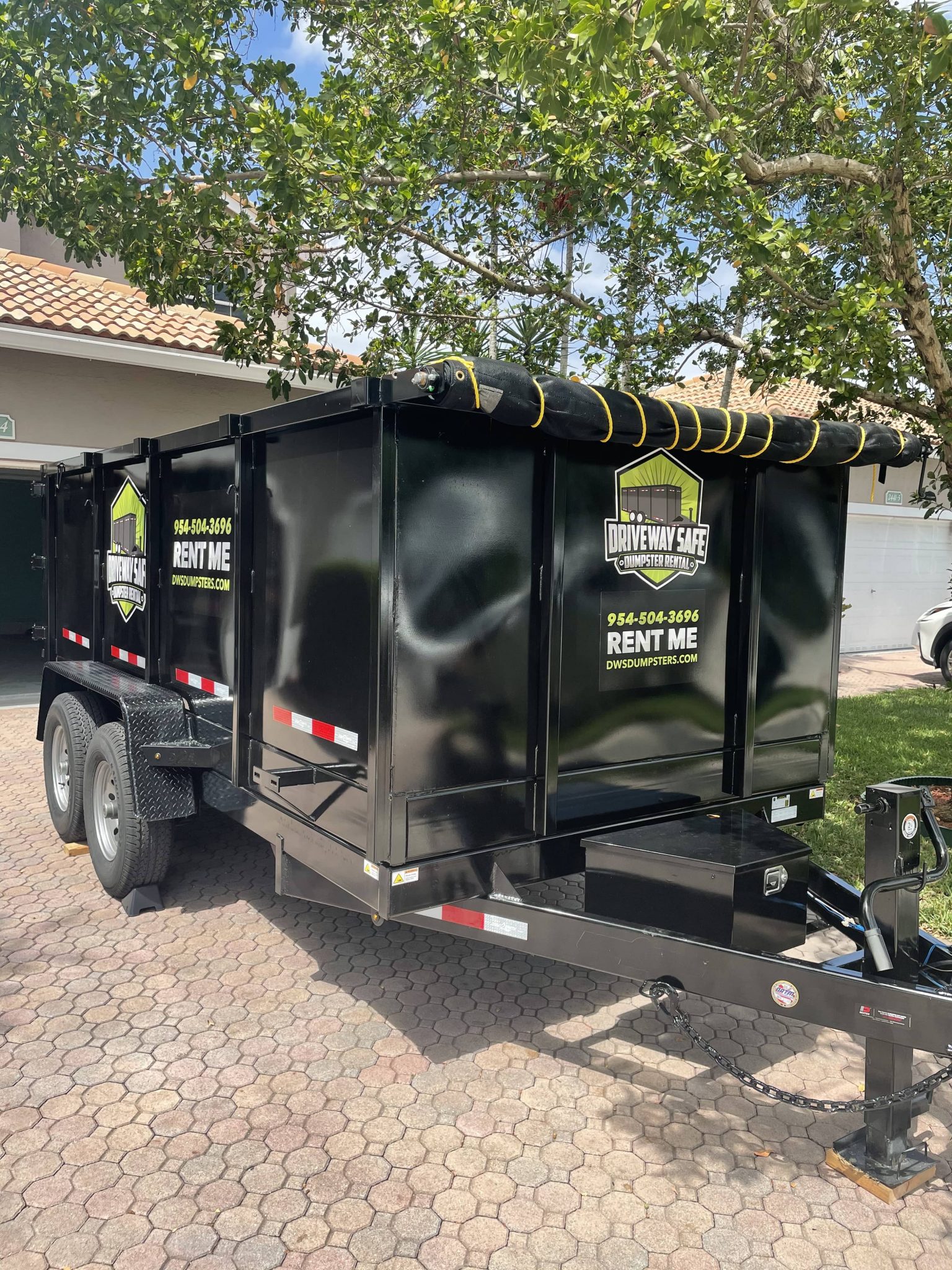 30 Yard Dumpster Rental Driveway Safe Dumpster Rental